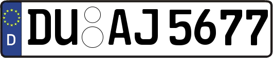 DU-AJ5677