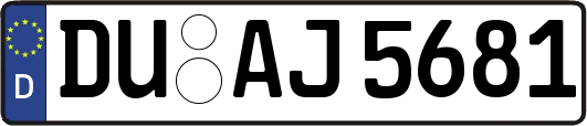 DU-AJ5681