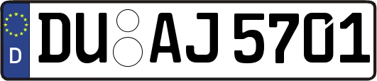 DU-AJ5701