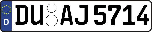 DU-AJ5714