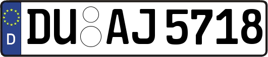 DU-AJ5718