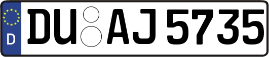 DU-AJ5735