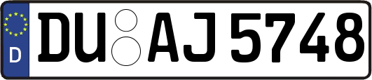 DU-AJ5748