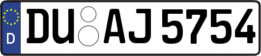 DU-AJ5754