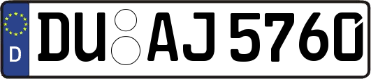 DU-AJ5760