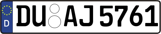 DU-AJ5761