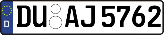 DU-AJ5762