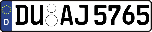 DU-AJ5765