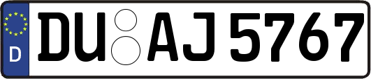 DU-AJ5767