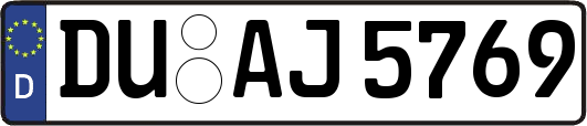 DU-AJ5769