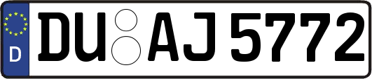 DU-AJ5772