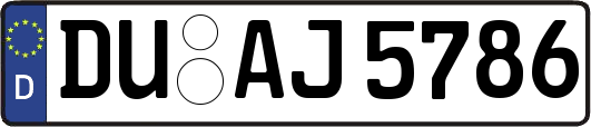 DU-AJ5786