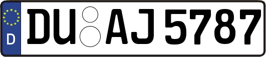 DU-AJ5787