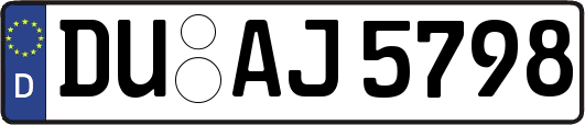 DU-AJ5798