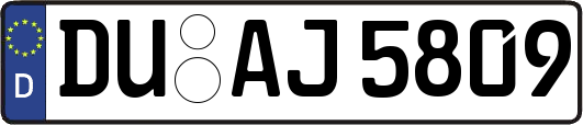 DU-AJ5809
