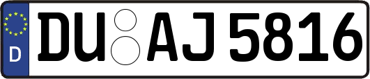 DU-AJ5816
