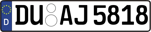 DU-AJ5818