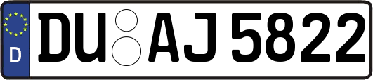 DU-AJ5822