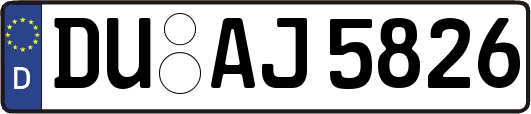 DU-AJ5826