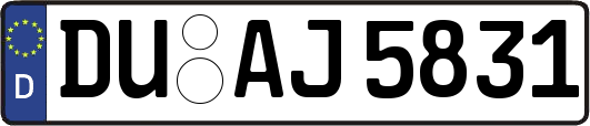 DU-AJ5831