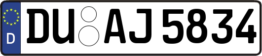 DU-AJ5834