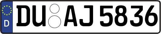 DU-AJ5836