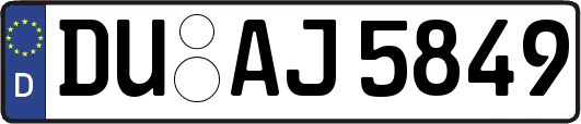 DU-AJ5849