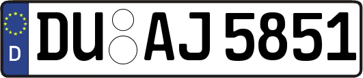 DU-AJ5851