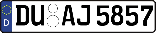 DU-AJ5857