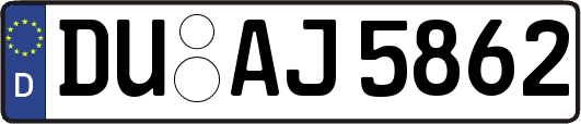DU-AJ5862