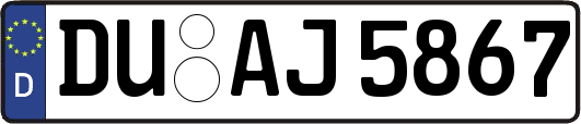 DU-AJ5867