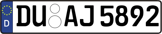 DU-AJ5892