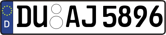 DU-AJ5896