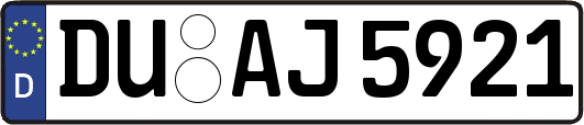 DU-AJ5921
