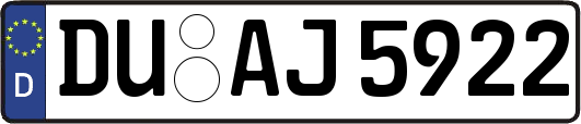 DU-AJ5922