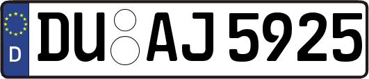 DU-AJ5925