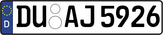 DU-AJ5926