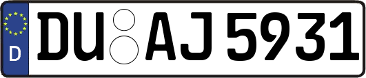 DU-AJ5931