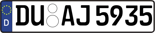 DU-AJ5935