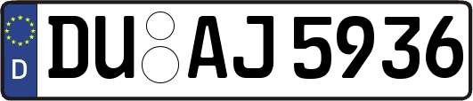 DU-AJ5936