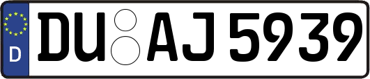 DU-AJ5939