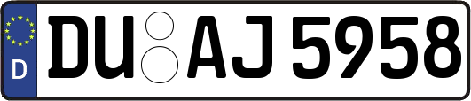 DU-AJ5958