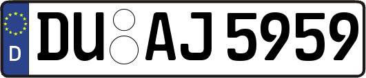 DU-AJ5959