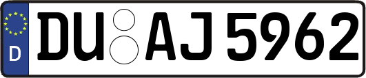 DU-AJ5962