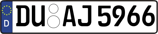 DU-AJ5966