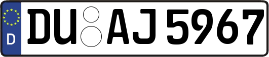 DU-AJ5967