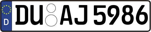 DU-AJ5986