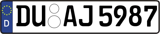 DU-AJ5987