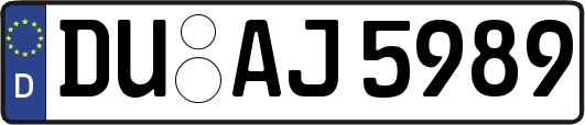 DU-AJ5989