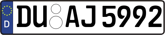 DU-AJ5992